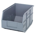 12" L x 8-1/4" W x 7" Hgt. Quantum® Gray Stackable Shelf Bin