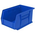 9-1/4" L x 6" W x 5" Hgt. OD Blue Storage Bin