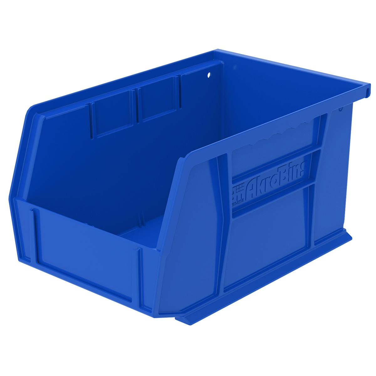 9-1/4" L x 6" W x 5" Hgt. OD Blue Storage Bin