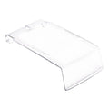 7-3/8" x 4-1/8" x 3" Clear Bin Lid