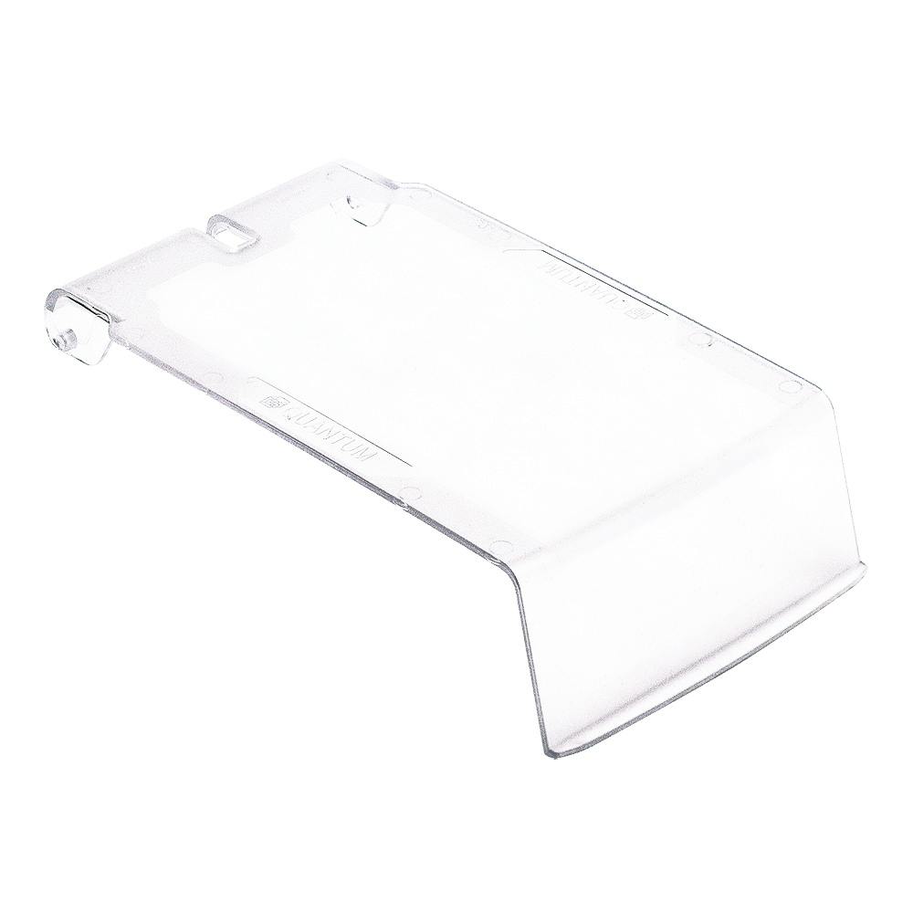 7-3/8" x 4-1/8" x 3" Clear Bin Lid