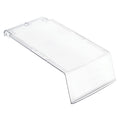 10-7/8" x 5-1/2" x 5" Clear Bin Lid