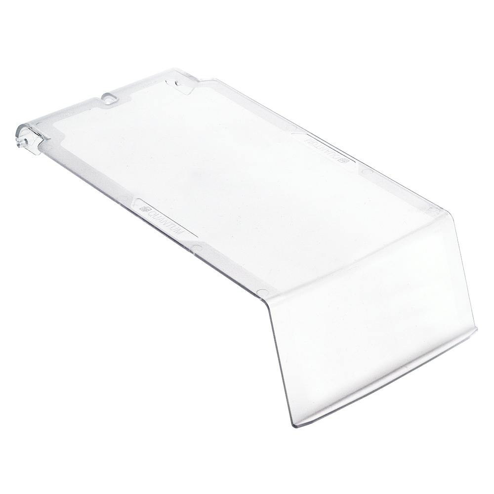 10-7/8" x 5-1/2" x 5" Clear Bin Lid