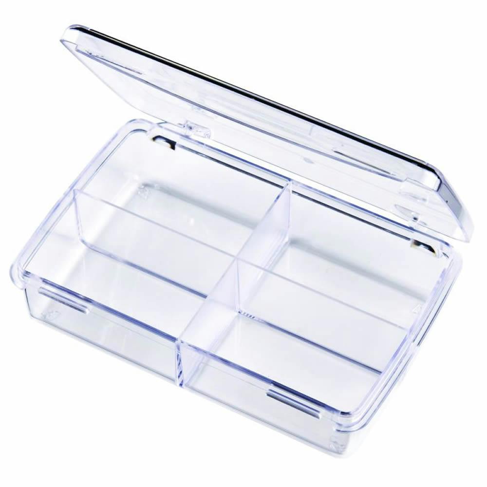 Diamondback™ Box with 4 Compartments (1 Size) - 4-1/2" L x 2-11/16" W x 1" Hgt.