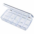 Diamondback™ Box with 9 Compartments (3 Sizes) - 7" L x 3-3/8" W x 1-1/8" Hgt.