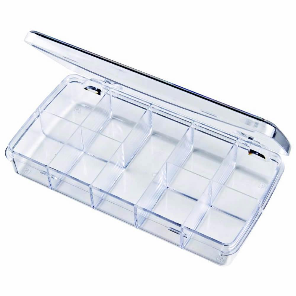 Diamondback™ Box with 9 Compartments (3 Sizes) - 7" L x 3-3/8" W x 1-1/8" Hgt.