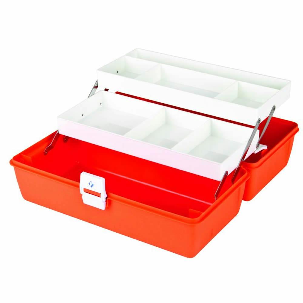 First Aid Case with 8 Compartments - 15" L x 6-3/4" W x 6-1/2" Hgt.