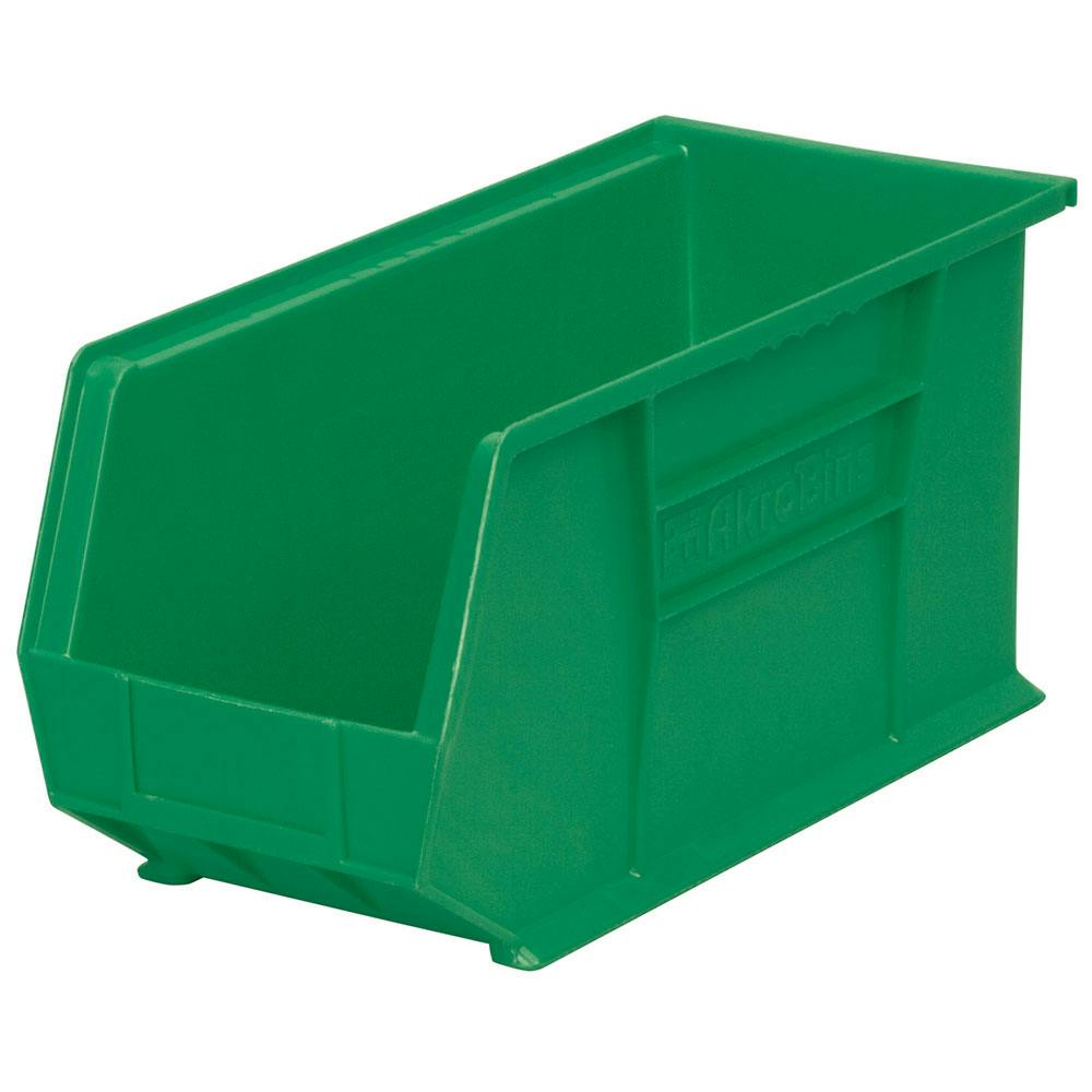 18" L x 8-1/4" W x 9" Hgt. OD Green Storage Bin
