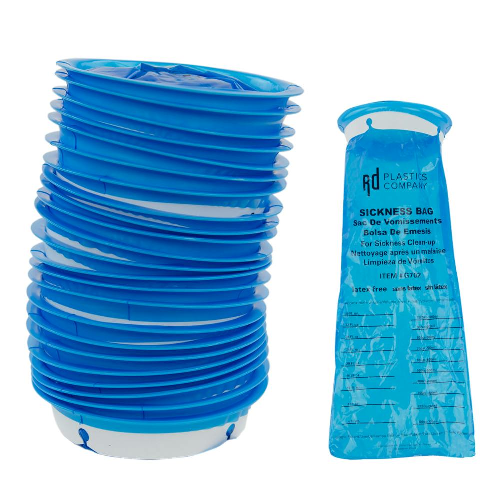 Blue Emesis Bags- Case of 144
