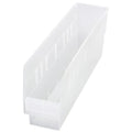 17-7/8" L x 4-1/8" W x 6" Hgt. Quantum® Clear Economy Shelf Bin