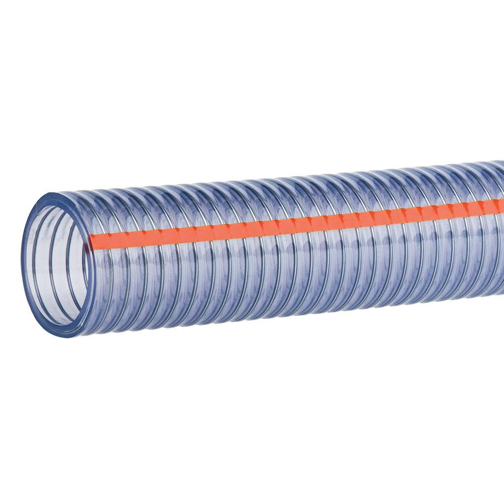 1/2" ID x 0.75" OD Kuri Tec® POLYSPRING® K7560 Series Oil-Resistant PVC Vacuum & Transfer Hose