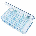 Mighty-Tuff™ Box with 17 Compartments - 7" L x 4" W x 1-1/16" Hgt.