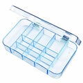 Mighty-Tuff™ Box with 11 Compartments - 7" L x 4" W x 1-1/16" Hgt.