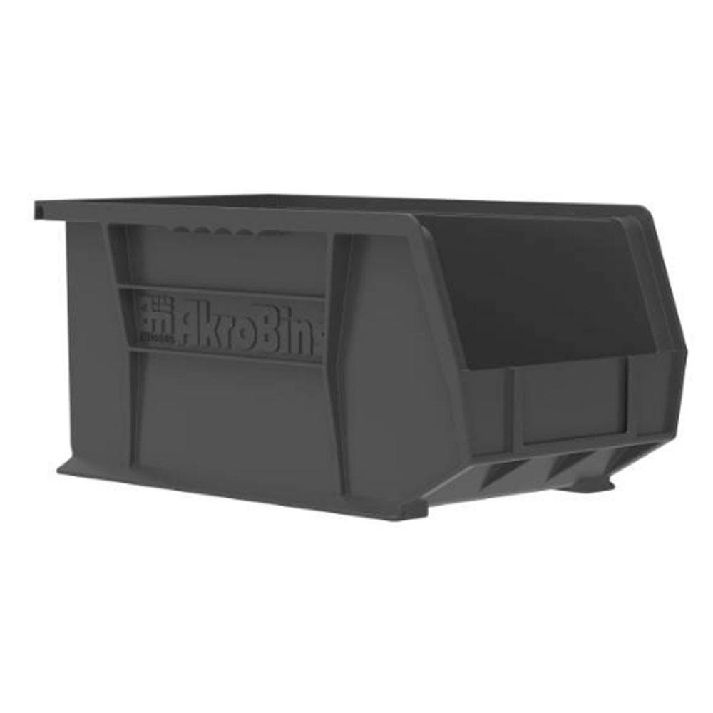 18" L x 8-1/4" W x 9" Hgt. OD Black Storage Bin