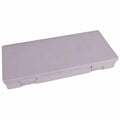 Taupe V-Series Box with 1 Compartment (Open Core) - 17" L x 7-1/8" W x 2" Hgt.