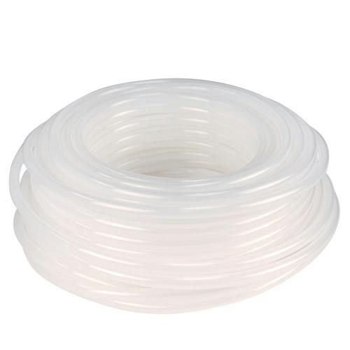 0.6" ID x 3/4" OD x 0.075" Wall Natural HDPE Tubing - 100' Roll
