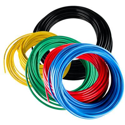 4mm ID x 6mm OD Natural Nylon Metric Tubing