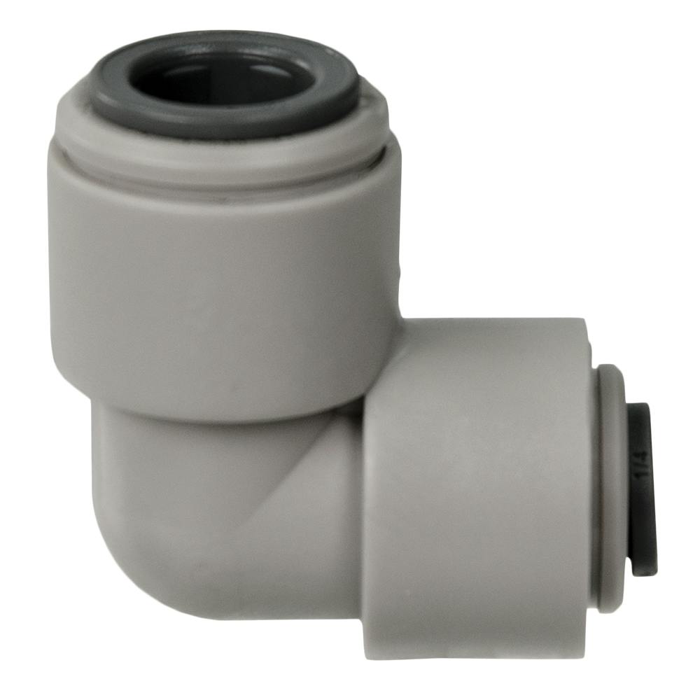 3/8" Tube OD x 3/16" Tube OD Super Speedfit® Gray Acetal Reducing Elbow Tube Fitting
