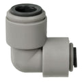 5/16" Tube OD x 1/4" Tube OD Super Speedfit® Gray Acetal Reducing Elbow Tube Fitting