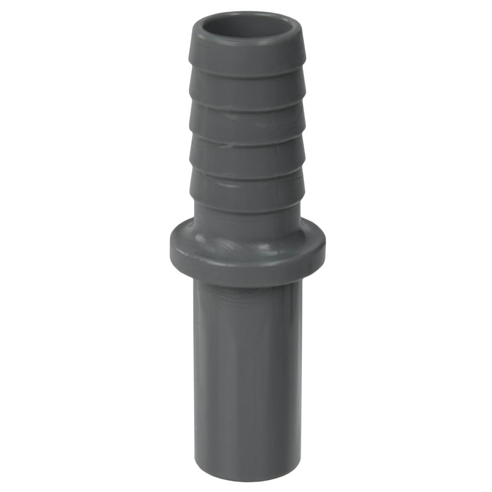 3/8" Stem OD x 3/8" Hose ID Super Speedfit® Gray Acetal Tube-To-Hose Stem Tube Fitting
