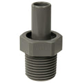 5/16" Stem OD x 3/8" MNPTF Super Speedfit® Gray Acetal Male Stem Adapter Tube Fitting