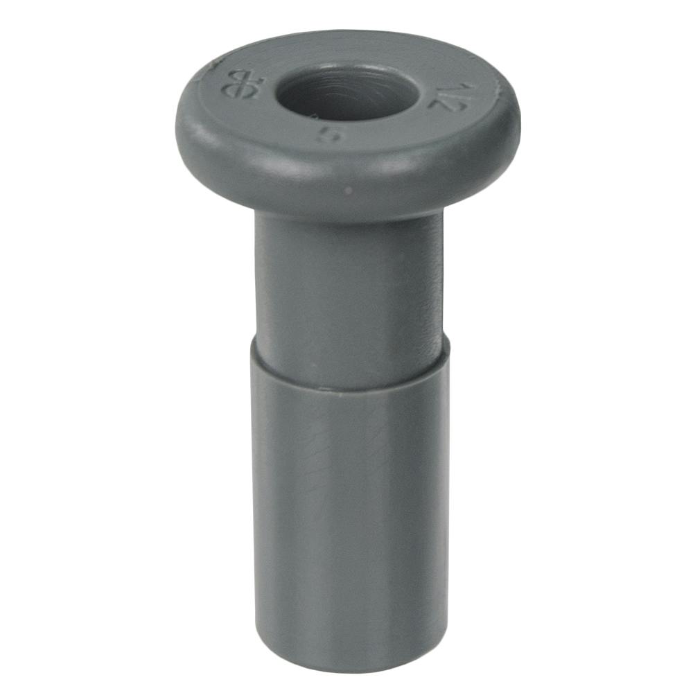 5/32" Tube OD Super Speedfit® Gray Acetal Plug Tube Fitting