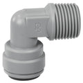 3/8" OD x 1/4" MNPTF Super Speedfit® Gray Acetal Fixed Male Elbow Tube Fitting
