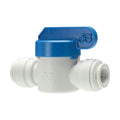 1/4" Tube OD Speedfit® White Polypropylene Shut-Off Valve