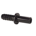 10mm Stem OD x 8mm Hose ID Black Acetal Metric Tube to Hose Stem