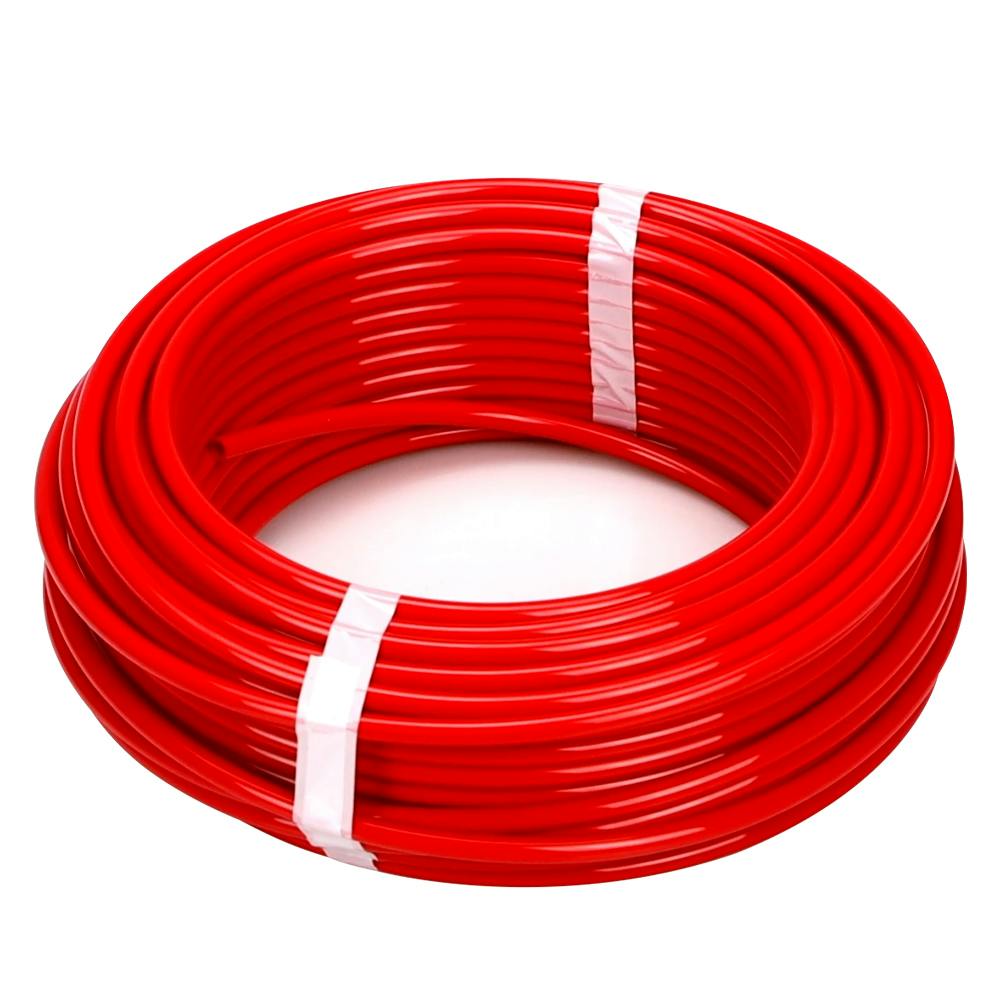 0.170" ID x 1/4" OD x 0.040" Wall Red LLDPE Tubing