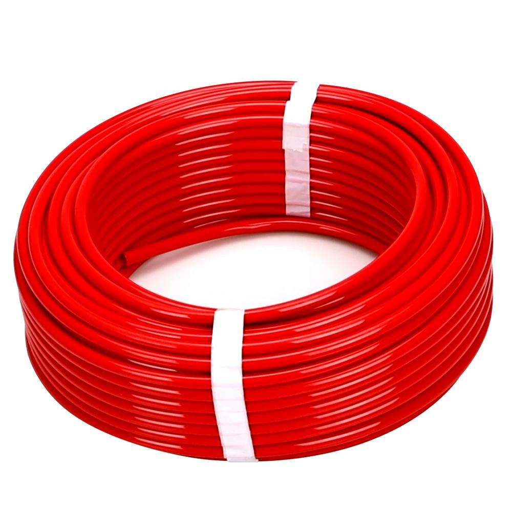 1/8" ID x 1/4" OD x 1/16" Wall Red LLDPE Tubing
