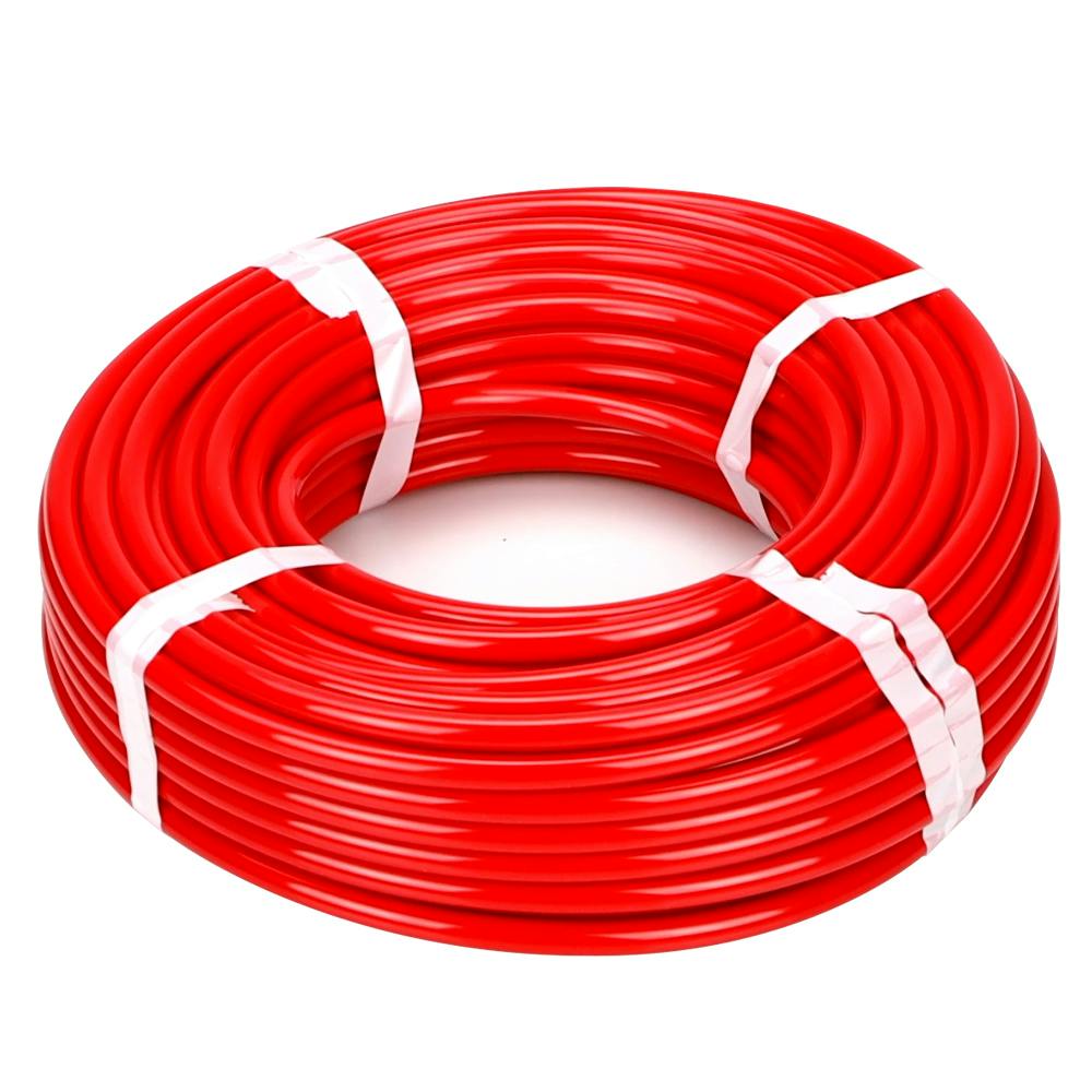 1/4" ID x 3/8" OD x 1/16" Wall Red LLDPE Tubing