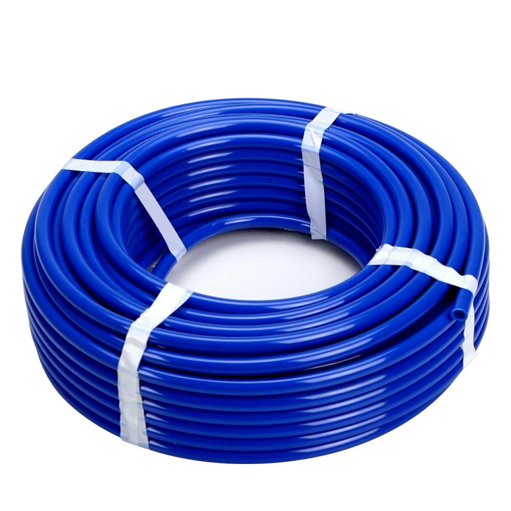 1/4" ID x 3/8" OD x 1/16" Wall Blue LLDPE Tubing