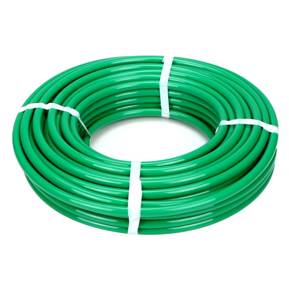 3/8" ID x 1/2" OD x 1/16" Wall Green LLDPE Tubing