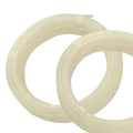 8.0mm ID x 10.0mm OD x 1mm Wall Natural Nylon 6 Metric Tubing