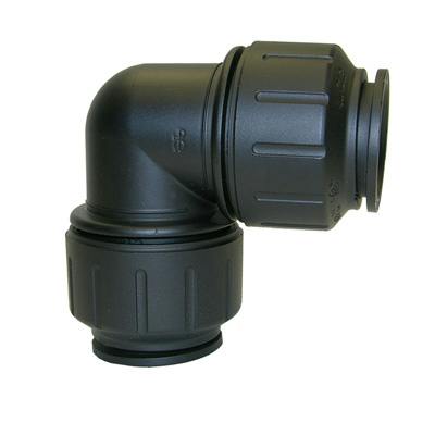 3/4" CTS Black UV PEX Union Elbow
