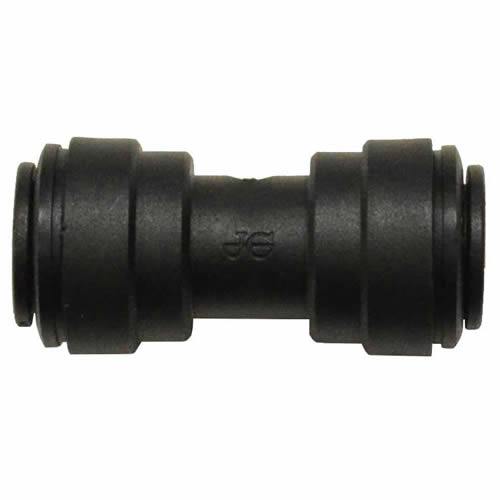 3/8" Black Polypropylene Union Connector