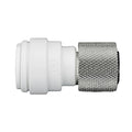 3/8" Tube OD x 9/16"-24 UNEF Polysulfone/Brass Female Connector