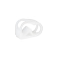 White Micro Acetal Tubing Clamp for Tubing up to 0.160" OD