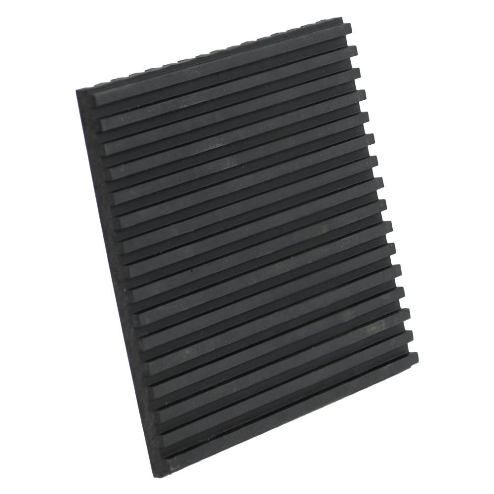 3/8" x 4" x 4" Rubber Anti-Vibration Pad