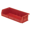 Red Quantum® Ultra Series Stack & Hang Bin - 5-3/8" L x 11" W x 3" Hgt.