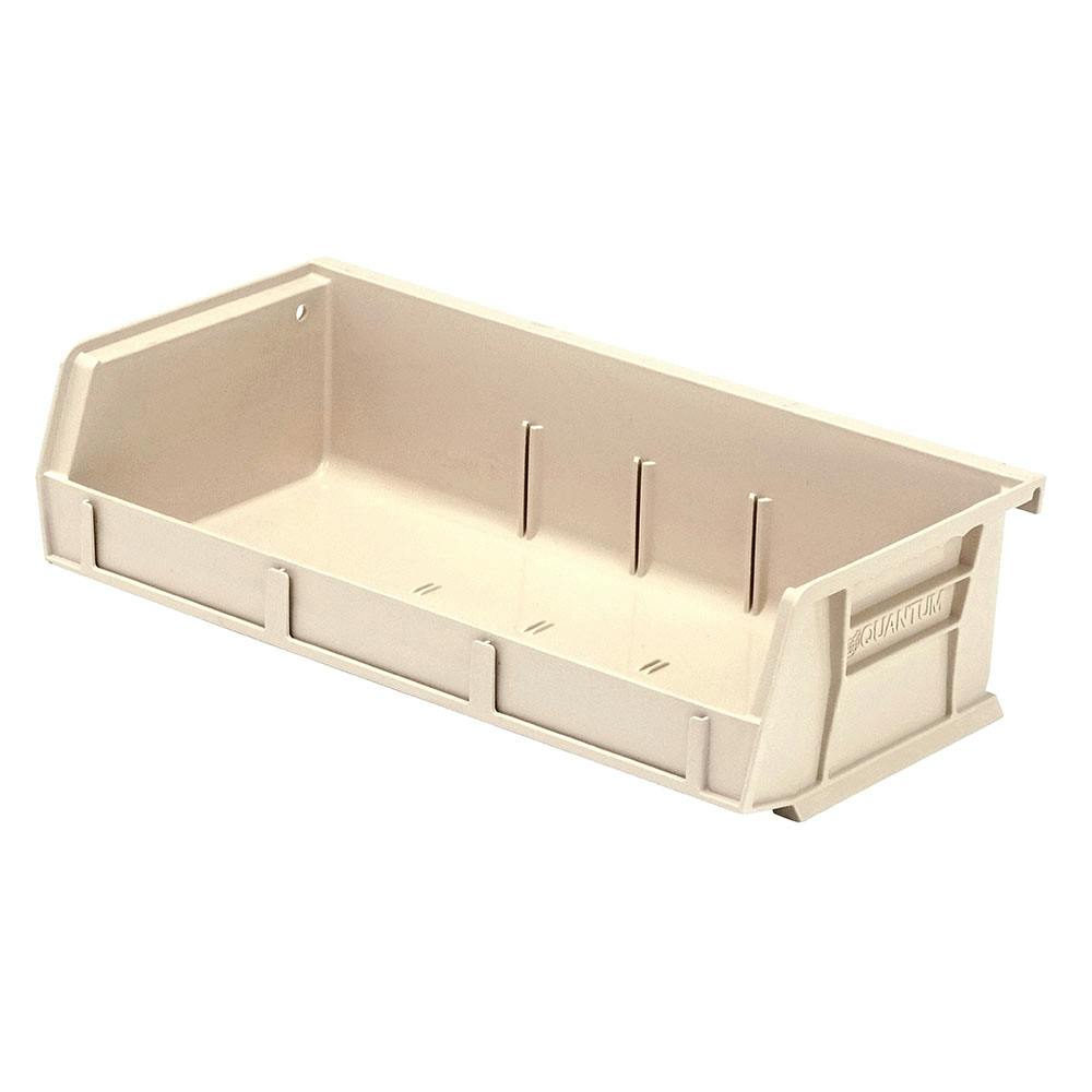Ivory Quantum® Ultra Series Stack & Hang Bin - 5-3/8" L x 11" W x 3" Hgt.