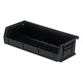 Black Quantum® Ultra Series Stack & Hang Bin - 5-3/8" L x 11" W x 3" Hgt.