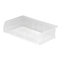 Quantum® Clear-View Ultra Series Stack & Hang Bin - 7-3/8" L x 11" W x 3" Hgt.