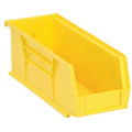 Yellow Quantum® Ultra Series Stack & Hang Bin - 10-7/8" L x 4-1/8" W x 4" Hgt.