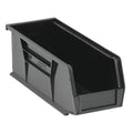 Black Quantum® Ultra Series Stack & Hang Bin - 10-7/8" L x 4-1/8" W x 4" Hgt.