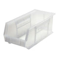 Quantum® Clear-View Ultra Series Stack & Hang Bin - 18" L x 8-1/4" W x 7" Hgt.