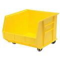 Yellow Quantum® Ultra Series Mobile Stack & Hang Bin - 18" L x 16-1/2" W x 11" Hgt.