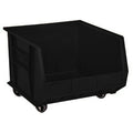 Black Quantum® Ultra Series Mobile Stack & Hang Bin - 18" L x 16-1/2" W x 11" Hgt.
