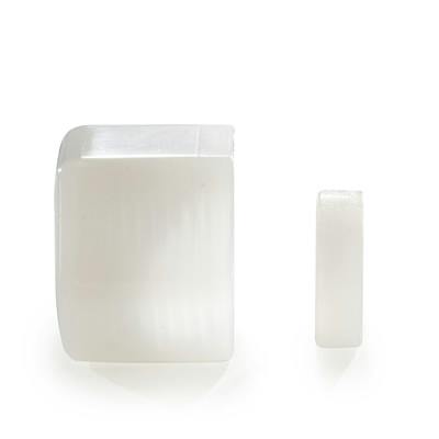 1/2" White Nylon Nut & Spacer Set for Parker Compression Fittings